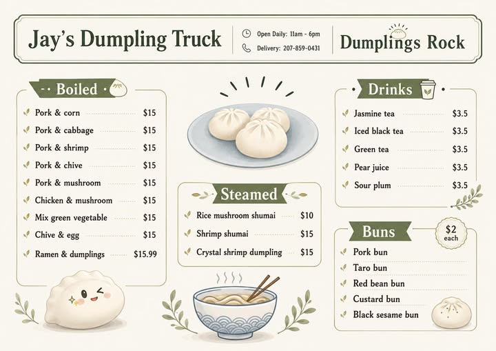 Jay's Dumpling Truck