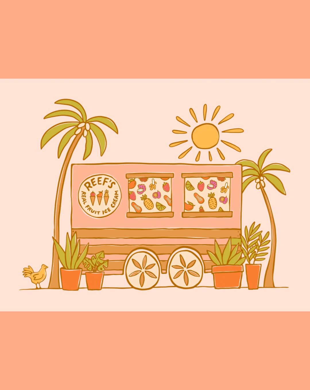 Reef’s Real Fruit Ice Cream